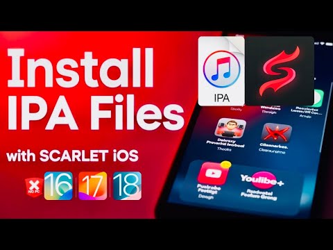 LATEST! Install Scarlet on iOS 18 & Install iPA Files on iPhone & iPad Without PC Without Jailbreak