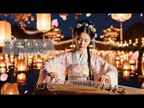 ⭐ 古筝与竹笛的治愈之夜 || Guzheng & Bamboo Flute Healing Night – Relaxing Ancient Melodies