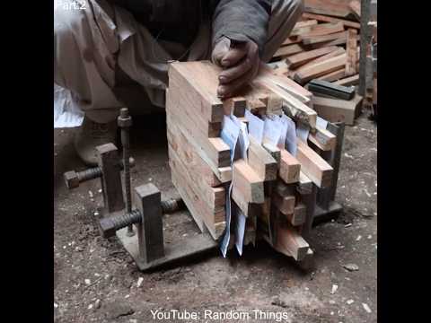 Process of Making Wooden Rolling Board & Pin Part 2