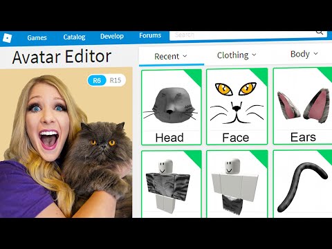 Making My Cat a Roblox Account!