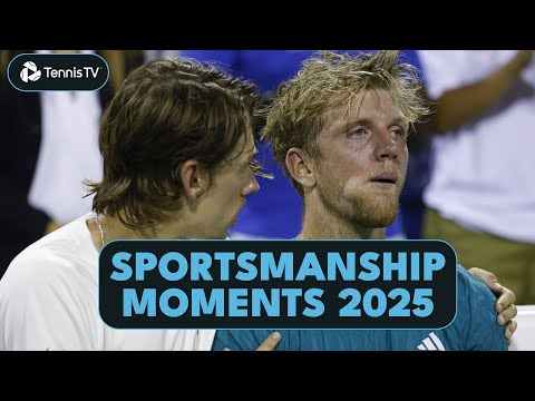 ATP Tour Sportsmanship & Respect Moments in 2025 ๐
