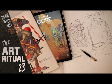 Art Ritual 23: Let's Sketch Aliens &amp; Talk Mythical 'AI Directors'