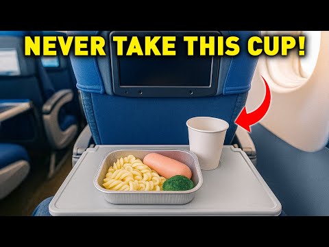 Airline Secrets: Why Paper Cups on Flights Are a Bad Idea