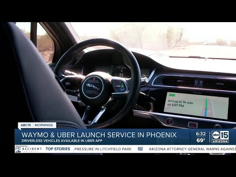 Uber, Waymo partner to provide driverless rides in the Phoenix area