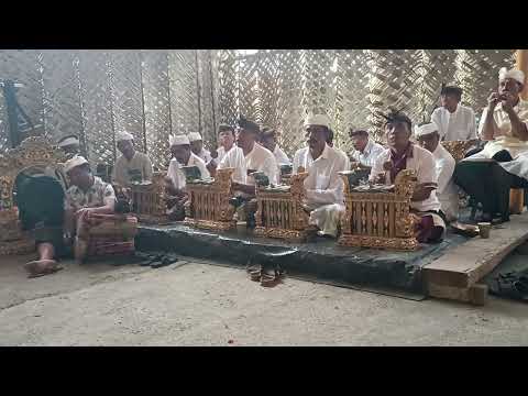 Seke angklung Arya Tegeh Kori Kayuputih.