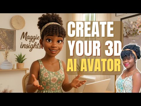 Create a 3D Pixar-Style Talking Avatar with AI | Step-by-Step Tutorial (2025)