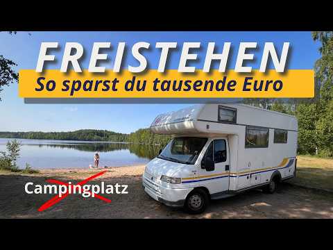 Free travel through Europe – how to wild camp in a camper