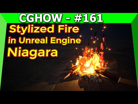Unreal Engine Niagara Tutorial | Stylized Fire | Toon Fire