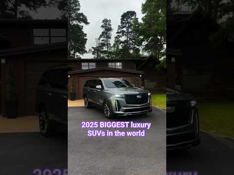 Top BIGGEST luxury SUVs in the world 2025 #2025cars #automobile #luxury #SUV #bmw
