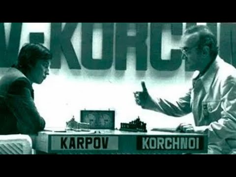 1978 Karpov vs Korchnoi – Full Uncut Footage of a Cold War Chess War