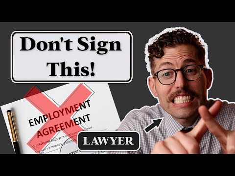 Never Sign These 7 Work Documents (Before You Talk to a Lawyer)