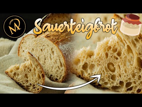 2-Stufen Sauerteigbrot Rezept, luftige Krume und super Aroma