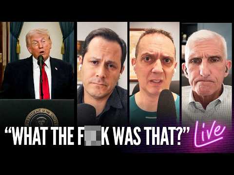 Tim Miller, Sam Stein, JVL and Mark Hertling React to Trump's Iran Address