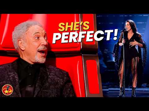 Tom Jones Falls IN LOVE with Beautiful Singer from Wales on The Voice UK!
