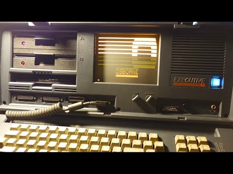 Cooling fan replacement on a 1983 Osborne Executive computer