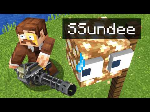 TROLLING My Friends with GUNS in Minecraft