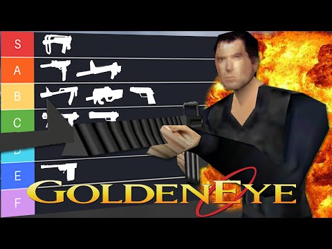 Ranking All Weapons In GoldenEye 007 (Outdated)