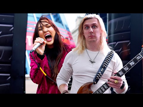 I Ask if She Knows Led Zeppelin and This Singer Shocks Everyone