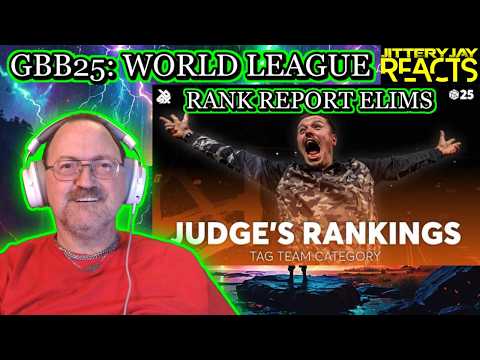 Rank Report Elimination - Grand Beatbox Battle 2025 - Tag Team Category - Reaction