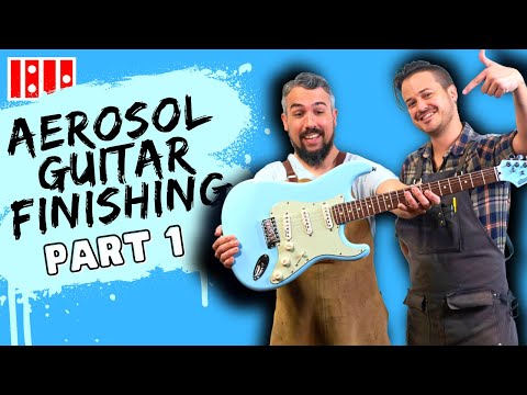 Aerosol Guitar Finishing – Part 1 – Prep Sanding, Pore Filling and Sealer Coats