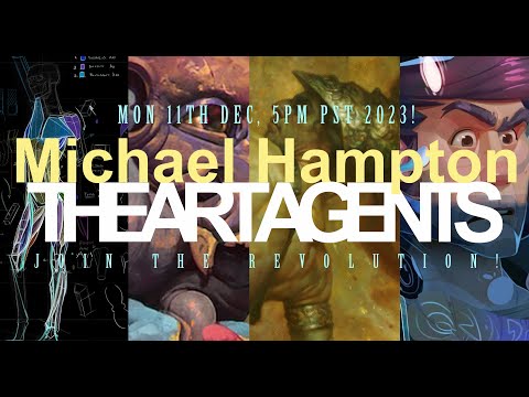 The Art Agents: Pod#2: Michael Hampton! Subscribe and join the revolution!
