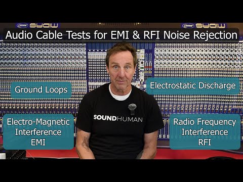 Pro Audio Cable Noise Tests - Which is Best?