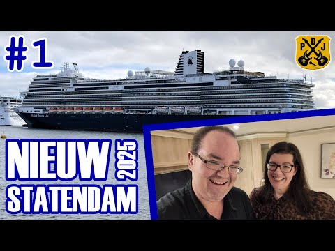 Nieuw Statendam 2025 Pt.1 - Transatlantic Embarkation Day, Rome Airport Hotel, Accessible Cabin Tour