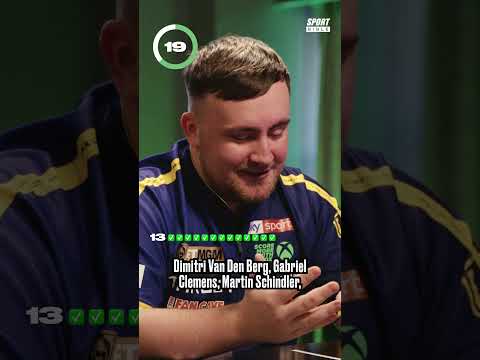 Can Luke Littler name more PDC Players than Luke Humphries? 🤔