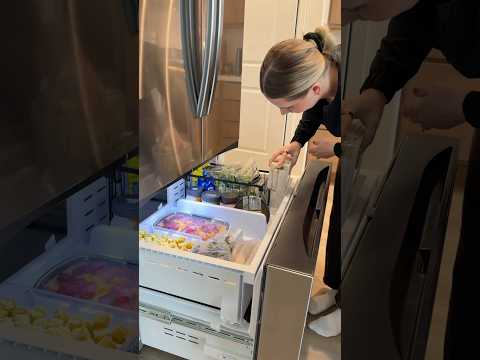 Storing BULK Meat Prep WITHOUT A Second Freezer #meatprep #mealprep