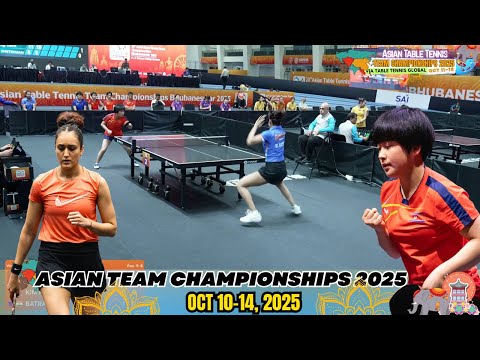 FULL MATCH | Kim Kum Yong vs Manika Batra | Asian Team Championships 2025