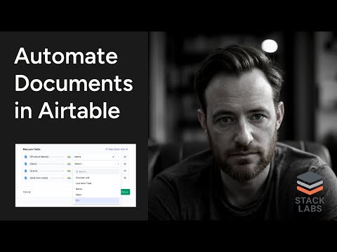 Generate PDFs from your Airtable Data