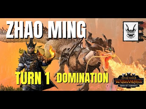 How to Dominate Turn 1 as Zhao Ming | Grand Cathay Beginner Guide - Warhammer 3 (Tides of Torment)