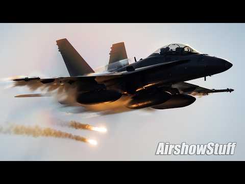 The BEST Military Jet Flybys 2025