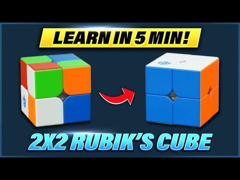 How to Solve the 2x2 Cube (for Beginners) #viralvideo