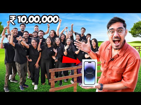 ₹1000000 Challenge With Educators & 6 iPhone 15 GIVEAWAYS📱- 6 आई फ़ोन जीतने का मौका🤑