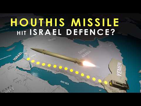 How Houthis Missile Hit Israel? #israel #houthis #usmilitary
