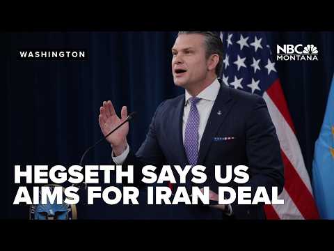 Hegseth says US aims for Iran deal but is ready to intensify strikes if talks fail