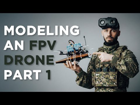 Modeling an FPV Drone in Blender - Part 1