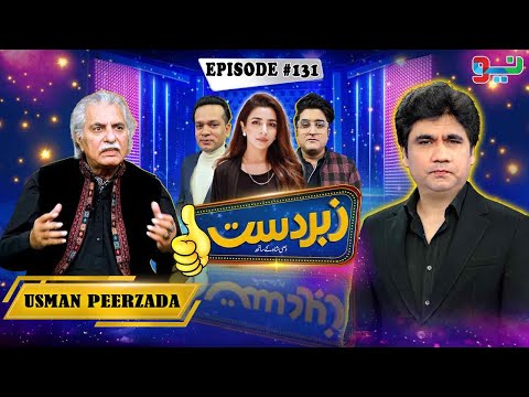 Zabardast With Wasi Shah | Usman Peerzada I Ep# 131 I 31 Oct 2024 | Neo News