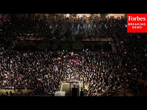 Protestors In Tel Aviv, Israel, Hold Rally Demanding Investigation Of October 7 Attack