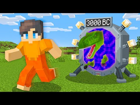 Milo Builds A TIME MACHINE in Minecraft