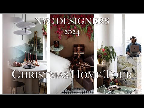 How an Interior Designer decorates for Christmas - NYC Christmas Home Tour 2024🎄