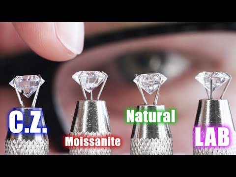 💎 How To Tell A Fake Or Real Diamond! I Spot A Cubic Zirconia, Moissanite, Lab & Earth Diamond