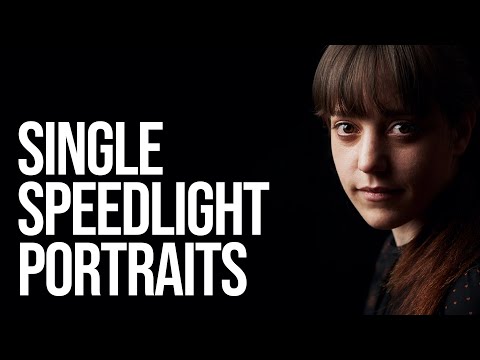 Shooting Portraits with One Speedlight