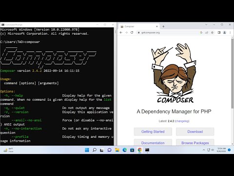 How to install Composer in Windows 11