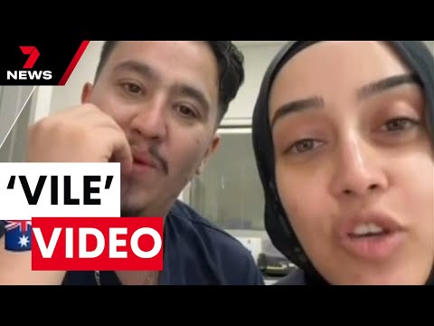 Bankstown Hospital nurses caught on video bragging about killing Israeli patients | 7NEWS