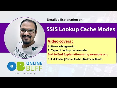 SSIS Lookup Transformation Cache Mode | Full cache Partial cache and No cache mode