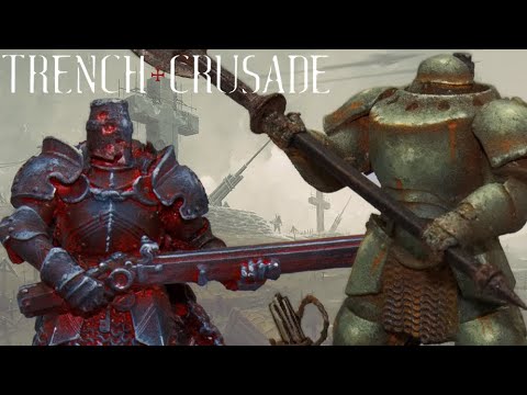 HOW TO PAINT TRENCH CRUSADE TUTORIAL I NEW ANTIOCH I HELL KNIGHTS I HERETIC LEGIONS I GRIMDARK