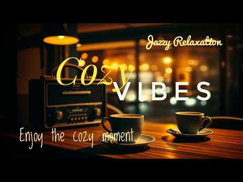 Cozy Cafe Jazz at Night 🎷 Soft Sounds for Relaxation