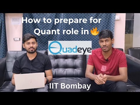 How to prepare for Quant Role by an IIT Bombay Guy (Highest paying profile)
